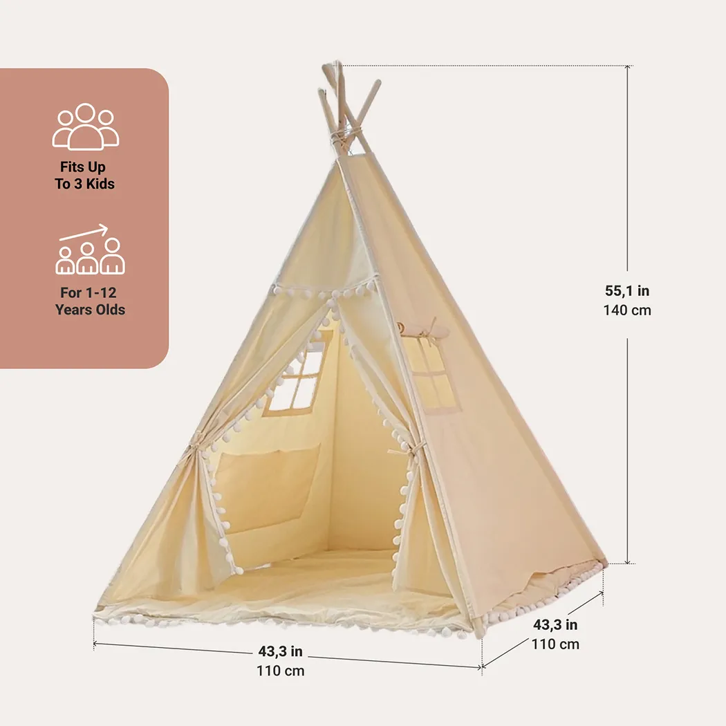 Kids Play Teepee Tent - Image 5