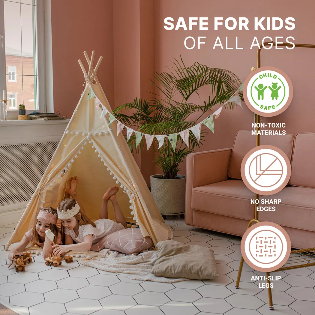 Kids Play Teepee Tent - Image 4