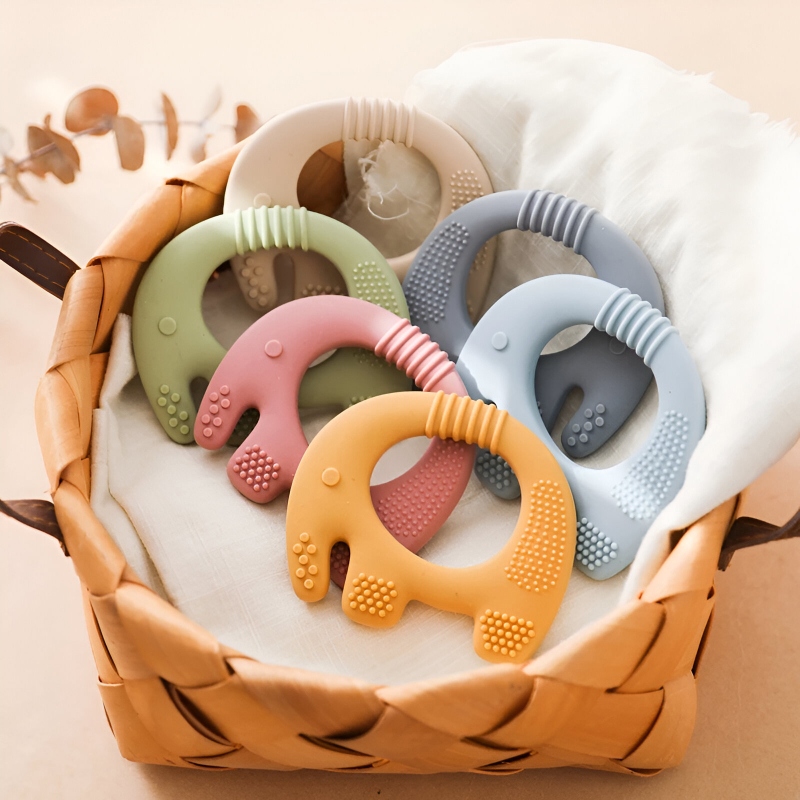 Baby Elephant Silicone Teether - Image 5