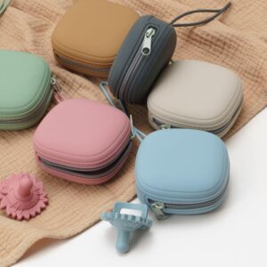 Portable Baby Pacifier Holder Storage Bag