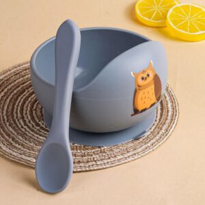 Children's Silicone Suction Cup Bowl